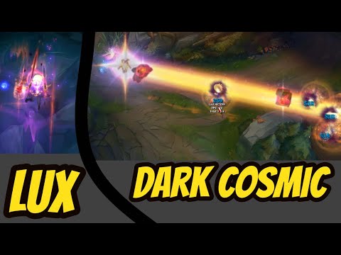 Dark Cosmic Lux Skin Spotlight - League of Legends Skin Review