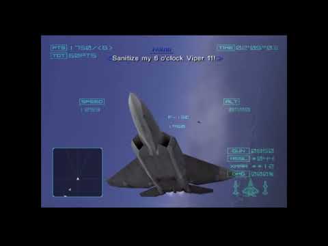 Ace Combat 04: Shattered Skies Playthrough | Mission 8 | Shattered Skies.