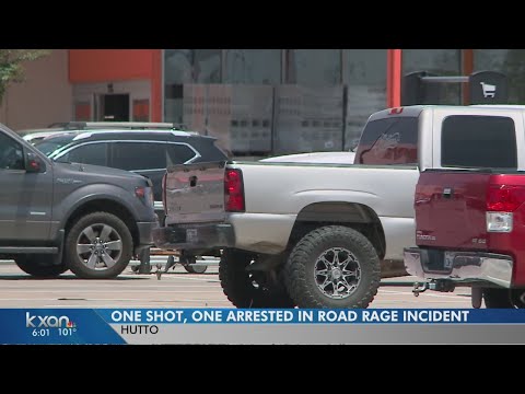 One shot one arrested in road rage incident