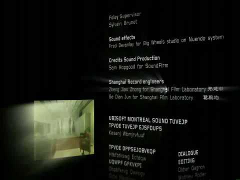 Tom Clancy's Splinter Cell Double Agent OST - Credits Soundtrack