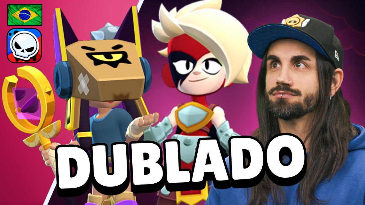 NOVO BRAWL TALK  DUBLADO em PORTUGUÊS - BRASIL! O MELHOR BRAWLER DE TODOS?!