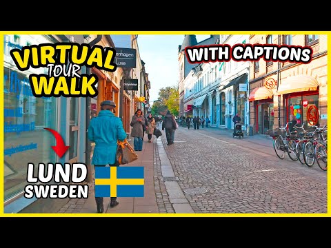 Lund, Sweden Walking Tour 🇸🇪 | Sweden’s Most Beautiful University Town in 4K