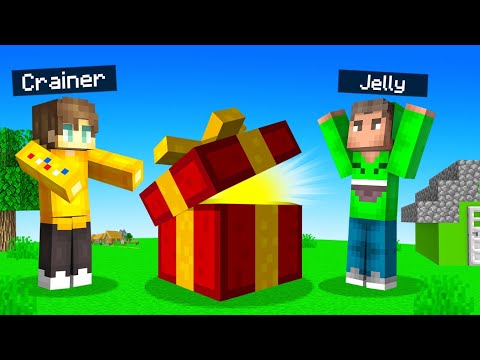 Insane Gift Surprise for JELLY in Minecraft!
