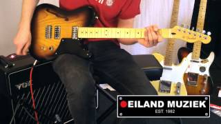 Video thumbnail for Fender Cabronita Telecaster Thinline 2 Color Sunburst MN by Eiland Muziek