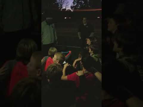 Luke Nickel football - with Terence Mathis and 10u Forsyth Paladins before championship game