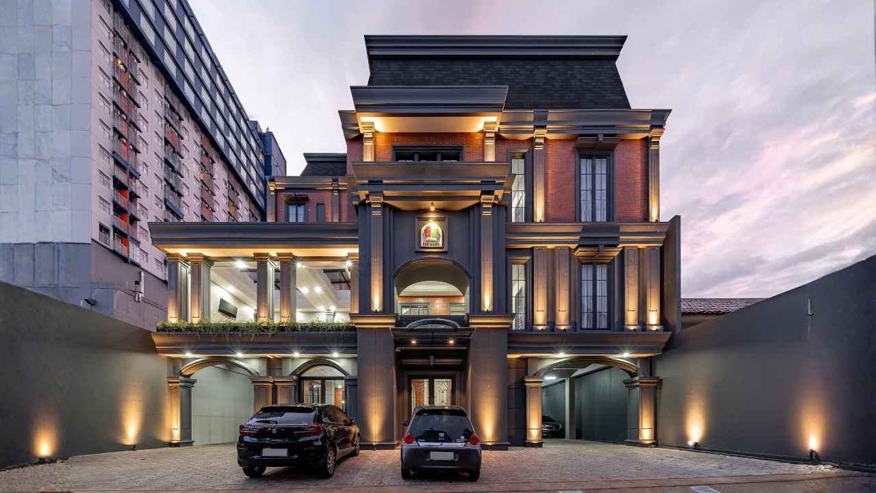 Video Hasil Konstruksi Mr. L 1760 Classic Boarding House 4 Floors Design - Bogor