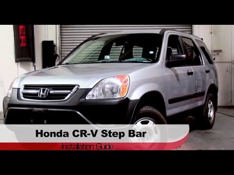 Spyder Auto Installation: 2002-2006 Honda CR-V Step Bars