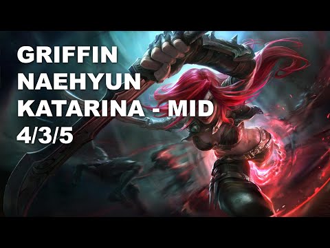 Griffin Naehyun Mid Katarina vs Twisted Fate - KR Challenger Rank Game