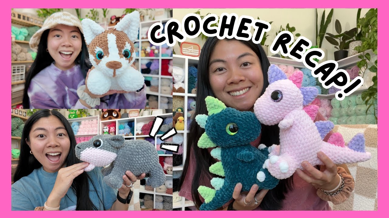 Everything I've Crocheted Recently - Crochet Recap 🧶🐢 Let's Catch Up! Custom Orders & New Patterns!!