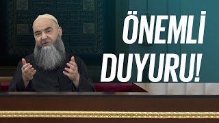 Önemli Duyuru! Bu Haftanın Sohbeti Perşembe Gününe Alınmıştır!