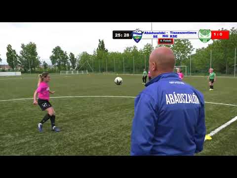 Abádszalók  -  Tiszaszentimre  2021.05.23. Megyei felnőtt női bajnoki labdarúgó teljes mérkőzés.
