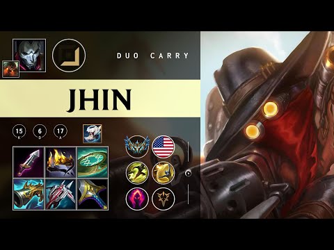 Jhin ADC vs Tristana - NA Challenger Patch 26.01