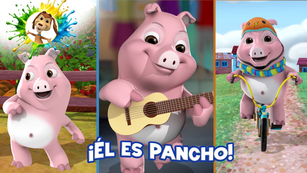 ÉL ES PANCHO 🐶 MI PERRO CHOCOLO | CANCIONES INFANTILES | MÚSICA PARA JUGAR ♫ #videosparaniños