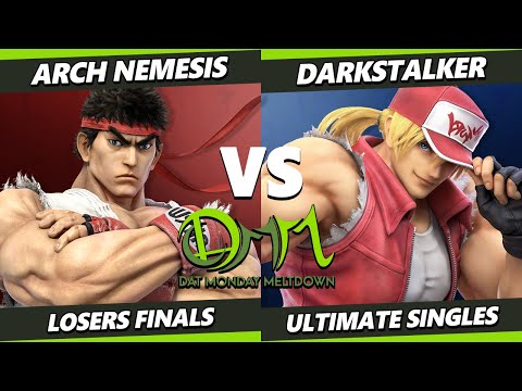 DAT MM 256 Losers Finals - Arch Nemesis (Ryu, Mii Brawler) Vs. Darkstalker (Terry, Mii Brawler) SSBU