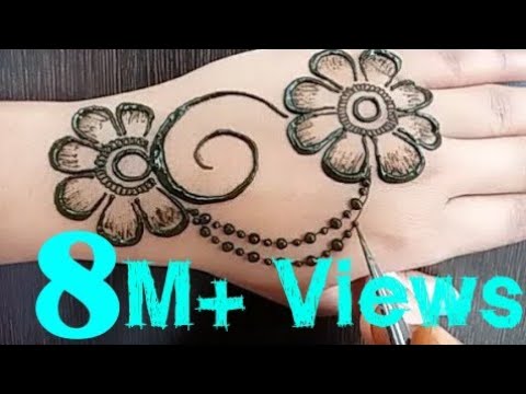 download lagu mp3 mp4 Flower Mehndi Design, download lagu Flower Mehndi Design gratis, unduh video klip Flower Mehndi Design