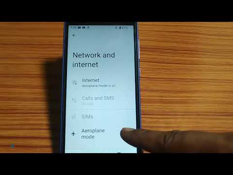 how to turn on off aeroplane mode,aeroplane mode of on kaise kare Nokia 2 1
