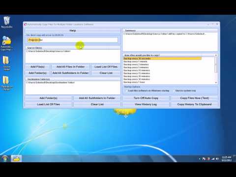 Automatically Copy Files To Multiple Folder Locations Software