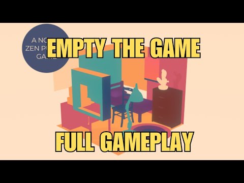 EMPTY  A game by Dusty room FULL GAME WALKTHROUGH
