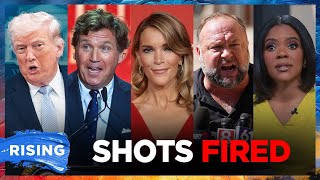 Trump RAGES at Tucker Carlson, Megyn Kelly, Alex Jones, Candace Owens | RISING
