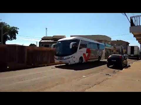 Ônibus viação jóia chegando em Congonhinhas Paraná Br