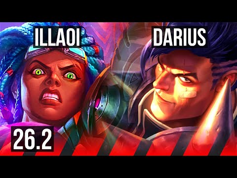 ILLAOI vs DARIUS (TOP) | EUW Master | 26.2