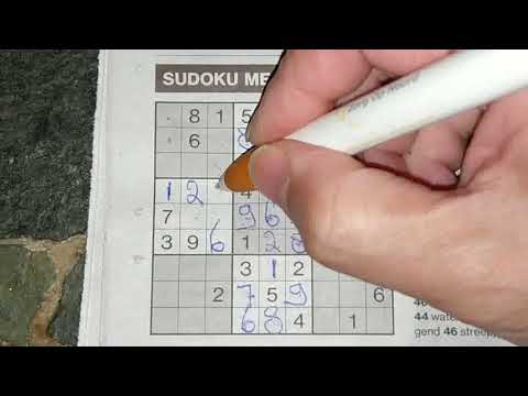 Not again? A Medium Sudoku puzzle? (#333) 11-19-2019