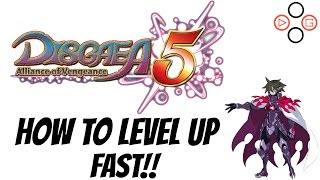 Disgaea 5 Alliance of Vengeance ► How To Level Up Fast | Power Leveling Guide