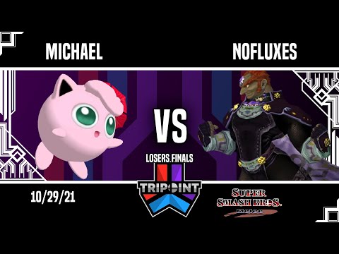 Tripoint Smash 118 - Losers Finals - Michael(Jigglypuff) Vs. NoFluxes(Ganondorf)