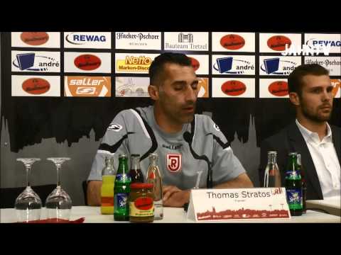 3. Liga 13/14, Pressekonferenz 38. Spieltag: SSV Jahn Regensburg - VfL Osnabrück