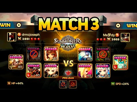 DRMZJOSEPH vs MADREAMDY. SWC2022 AMERICAS Preliminary (BO3)   Summoners War