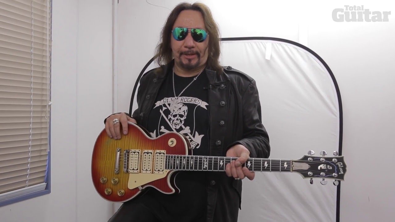 Me And My Guitar interview with Ace Frehley / Gibson Les Paul Custom Signature - YouTube