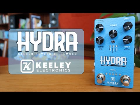 Keeley Hydra Stereo Reverb & Tremolo Pedal In-Depth Walkthrough