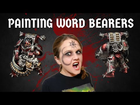 How to Paint Chaos Space Marines - Word Bearers