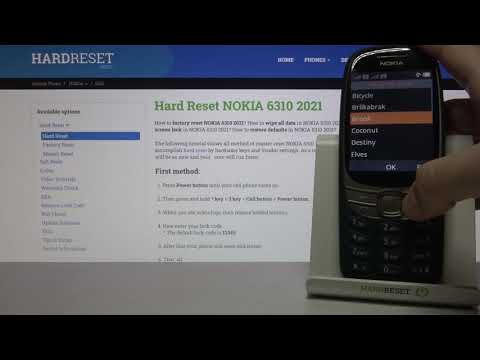 How to Find Ringtones in NOKIA 6310 2021 - Default Ringtones
