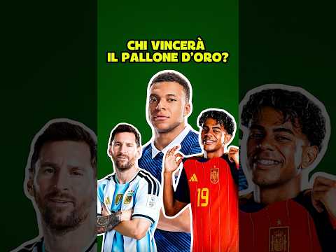 CHI VINCERÀ IL PALLONE D’ORO? 🏆