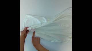 I do batik on a blouse to hide the stain. #spotonclothes #batik #recyclingoldclothes #repair