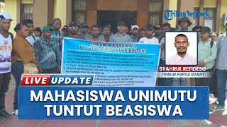 Demo Mahasiswa UNIMUTU di Bintuni Tuntut Perhatian Khusus & Minta Beasiswa Dampak Industri Migas
