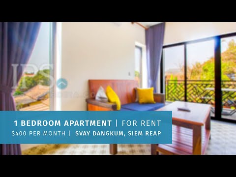1 Bedroom Apartment For Rent - Svay Dangkum, Siem Reap thumbnail