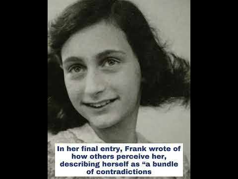 Last words of Anne Frank