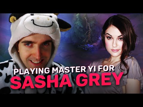 PLAYING MASTER YI FOR SASHA GREY - Cowsep