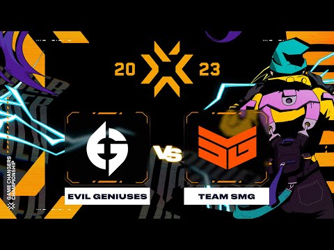 Evil Geniuses GC vs Team SMG (Карта 2) | VALORANT GAME CHANGERS 2023