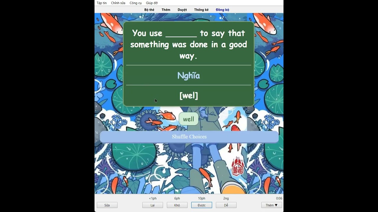 4000 Essential English Words 1-6 (giao diện mới + chọn đáp án)