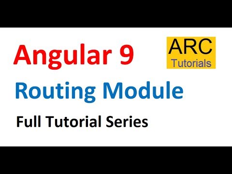 Angular 9 Tutorial For Beginners 31 Routing Module