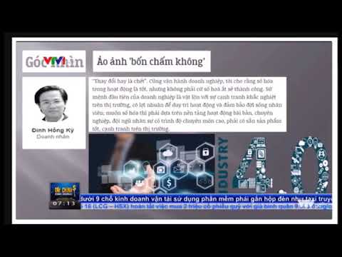 VTV1 - Tài chính kinh doanh sáng sáng ngày 16/10/2018 - Ảo ảnh "bốn chấm không" - Đinh Hồng Kỳ