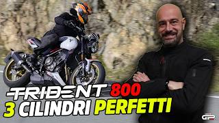 PROVA Triumph Trident 800: ecco perché 3 è il numero perfetto