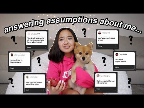 ANSWERING ASSUMPTIONS ABOUT ME... | Nicole Laeno