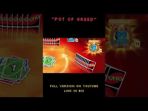 Bro actually has the Pot Of Greed #uno #unoflip #unofunnymoments #gaming #game #gameplay #unoreverse