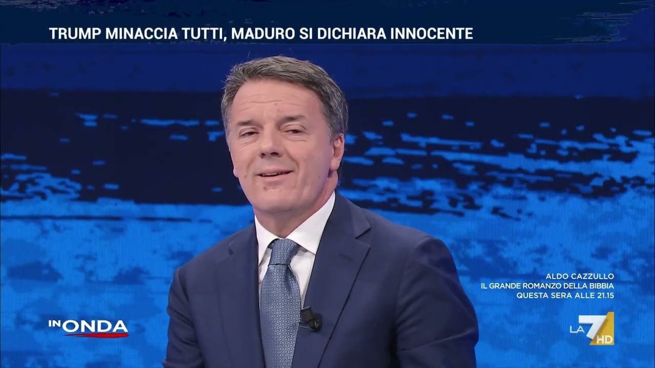 Renzi sull’arresto di Maduro: “Milioni di venezuelani hanno ora una chance”