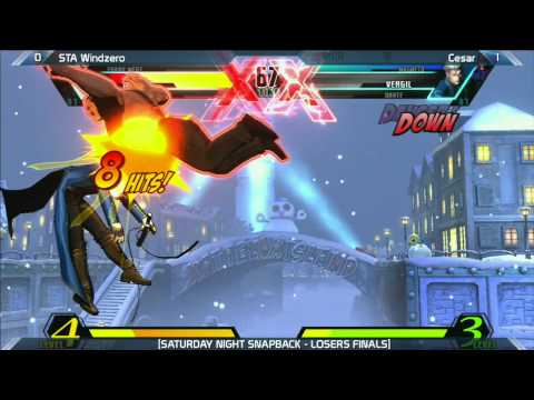 UMVC3 STA Windzero vs Cesar Losers Finals |Saturday Night Snapback 5.5