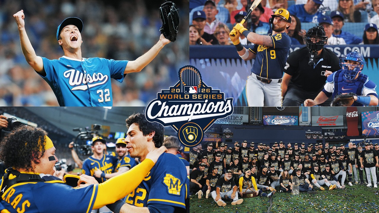 ULTIMATE 2026 Brewers HIGHLIGHT REEL! (Won first-ever World Series championship) 🏆 | MLB Highlights
